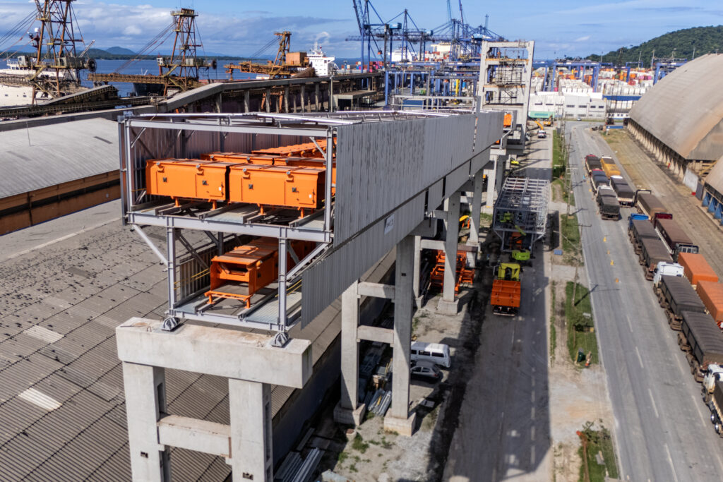 Galeria de Grãos porto de paranagua