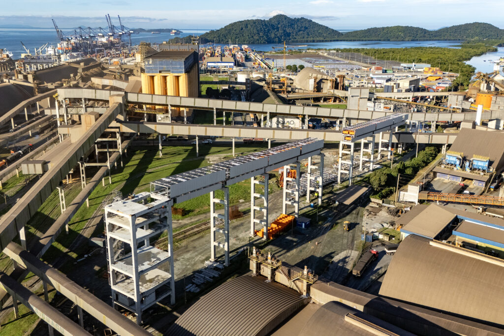 porto de paranagua, avanço da obra